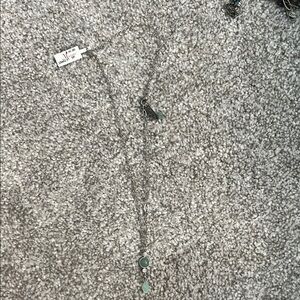 Mariana Silver and Green Necklace